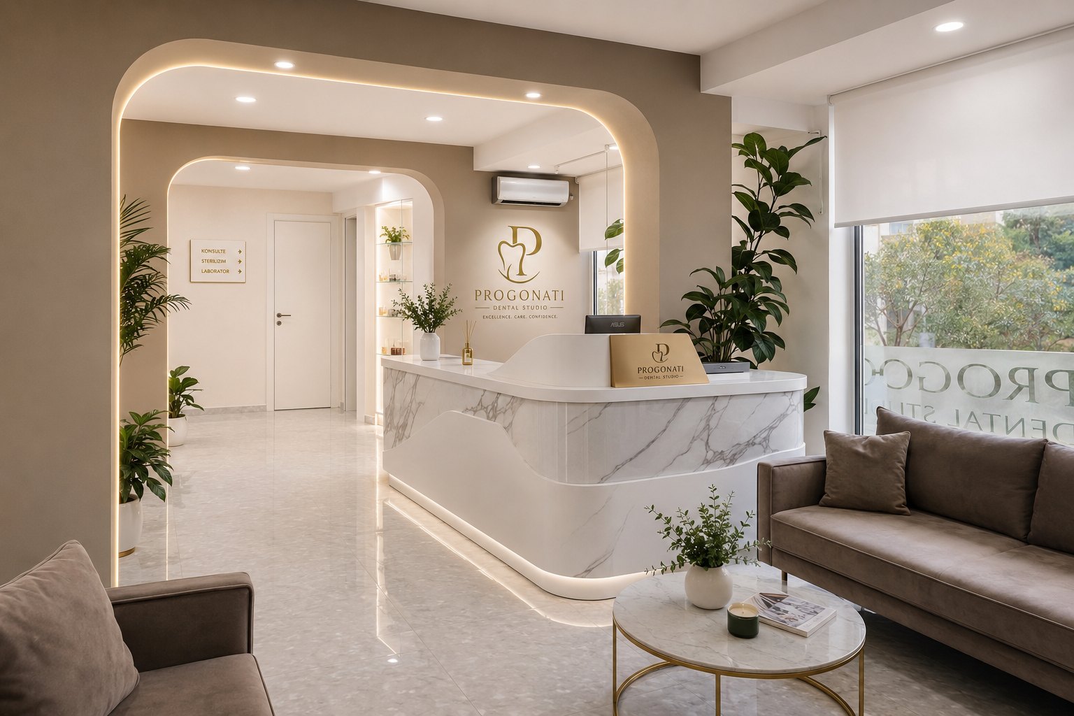 Ambienti i klinikës Progonati Dental Studio